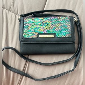Juicy Couture | Crossbody Purse | Black with Iridescent
